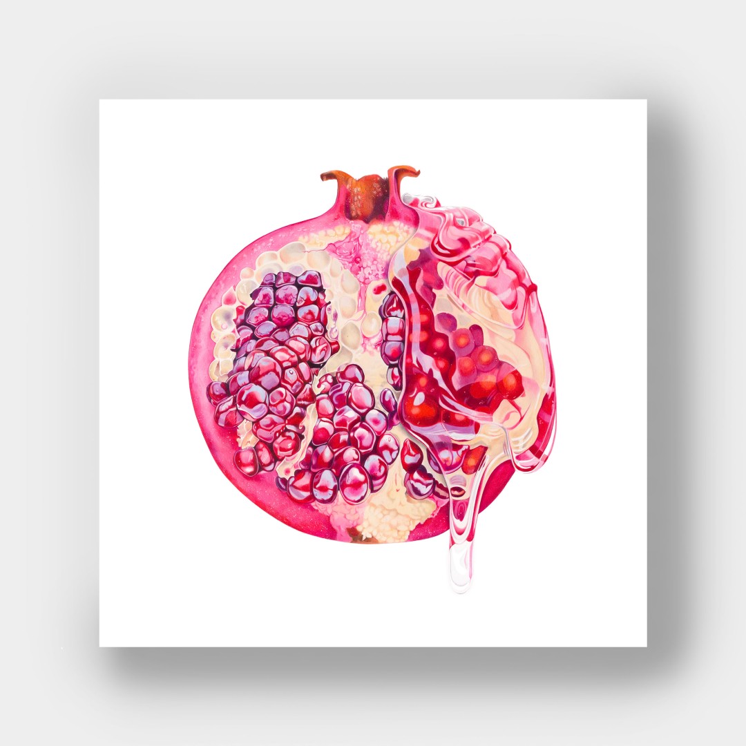 Gabriella Anouk   Pomegranate Amour with border